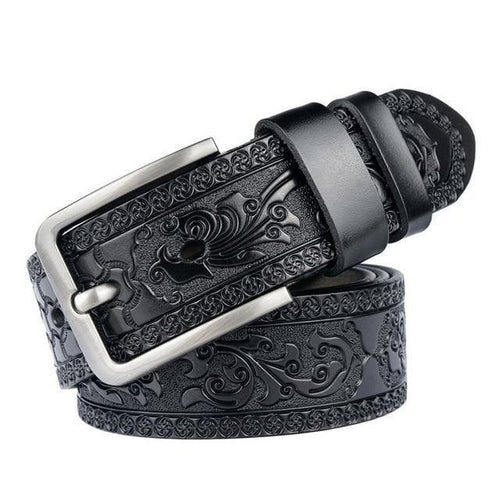 Planet Gates black / 100cm Designer belts for men High quality Cow genuine leather belt man Fashion classic vintage pin buckle strap for cowboy jeans