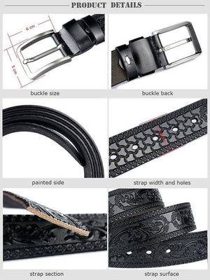 Planet Gates black / 100cm Designer belts for men High quality Cow genuine leather belt man Fashion classic vintage pin buckle strap for cowboy jeans