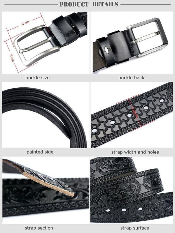 Planet Gates black / 100cm Designer belts for men High quality Cow genuine leather belt man Fashion classic vintage pin buckle strap for cowboy jeans