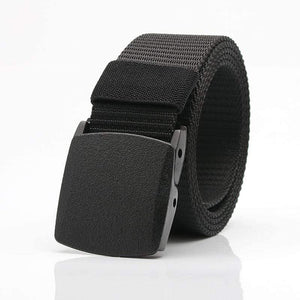 Fashion Belt Canvas Casual Wild Woven Belt Canvas Belt Men And Women Belt Youth Without Metal Automatic Buckle Student