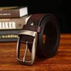 Planet Gates black / 100cm Leather Belt Men Antique Male Cow Genuine Leather Wide Waist Pin Buckle Fashion Designer Belts For Men Full-grain Leather Belt