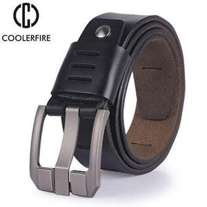 Planet Gates BLACK / 100cm Leather belts for men brand male pin buckle jeans cowboy Mens Belt Luxury Designer High Quality