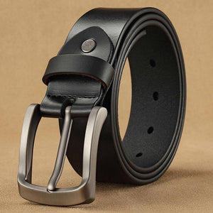 Men's Genuine Leather Belt Luxury Brand Belts For Mens High Quality Cowhide Male Strap Hot Cummerbunds Ceinture Homme