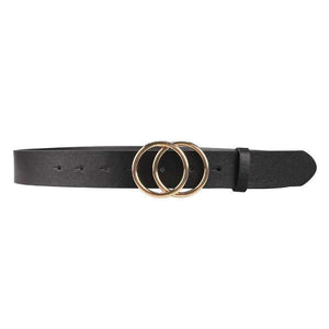 Planet Gates Black / 100cm Women Belts For Women's Jeans Fashion Gold Buckle Waist Leather Strap High Quality Designer Strap Belt Cinturon Mujer