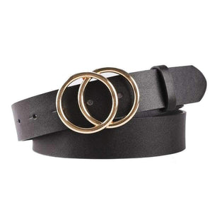 Planet Gates Black / 100cm Women Belts For Women's Jeans Fashion Gold Buckle Waist Leather Strap High Quality Designer Strap Belt Cinturon Mujer
