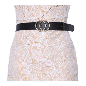 Planet Gates Black / 100cm Women Belts For Women's Jeans Fashion Gold Buckle Waist Leather Strap High Quality Designer Strap Belt Cinturon Mujer
