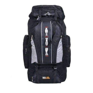 Planet Gates black 100L Outdoors Sports Bags Waterproof Nylon Backpack Women Men Hiking Camping Climbing Fishing Rucksack Bag XA769A