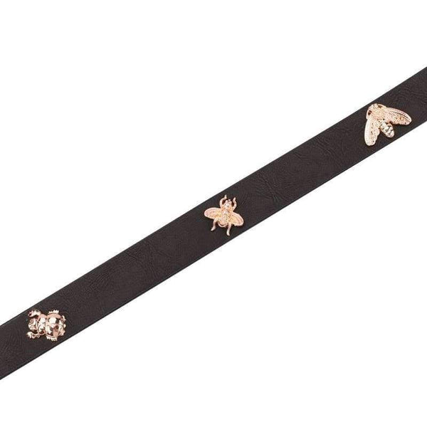 Planet Gates black / 102.5cm(M) IFENDEI Women's Bees Belt Insects Designer Jeans' Strap 2018 Belts For Women's Dress Stylish PU Leather Waistband cinturon mujer