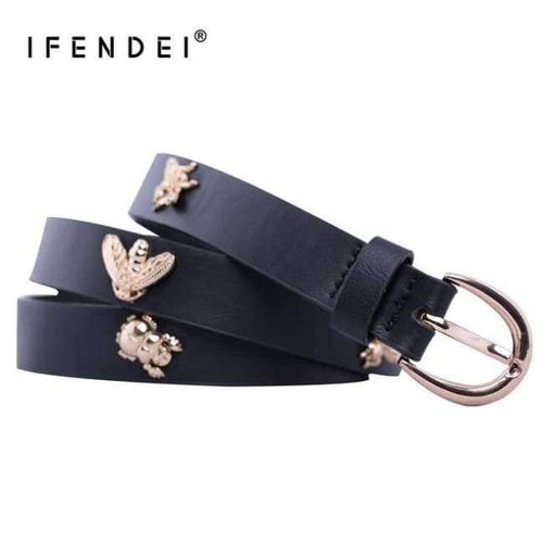 Planet Gates black / 102.5cm(M) IFENDEI Women's Bees Belt Insects Designer Jeans' Strap 2018 Belts For Women's Dress Stylish PU Leather Waistband cinturon mujer