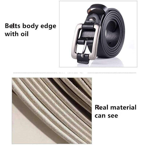 Planet Gates Black / 105CM Newest Women's Casual Belts Cow Genuine Leather Japanese Character Buckle Retro Style Jeans Belt Luxury Female Strap