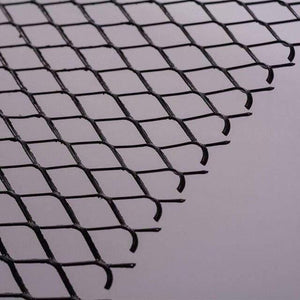 Planet Gates Black 10mmx20mm DIY Racing Grills Universal Fit for Car Cuttable Front Bumper Honey Comb Mesh 100cmx33cm