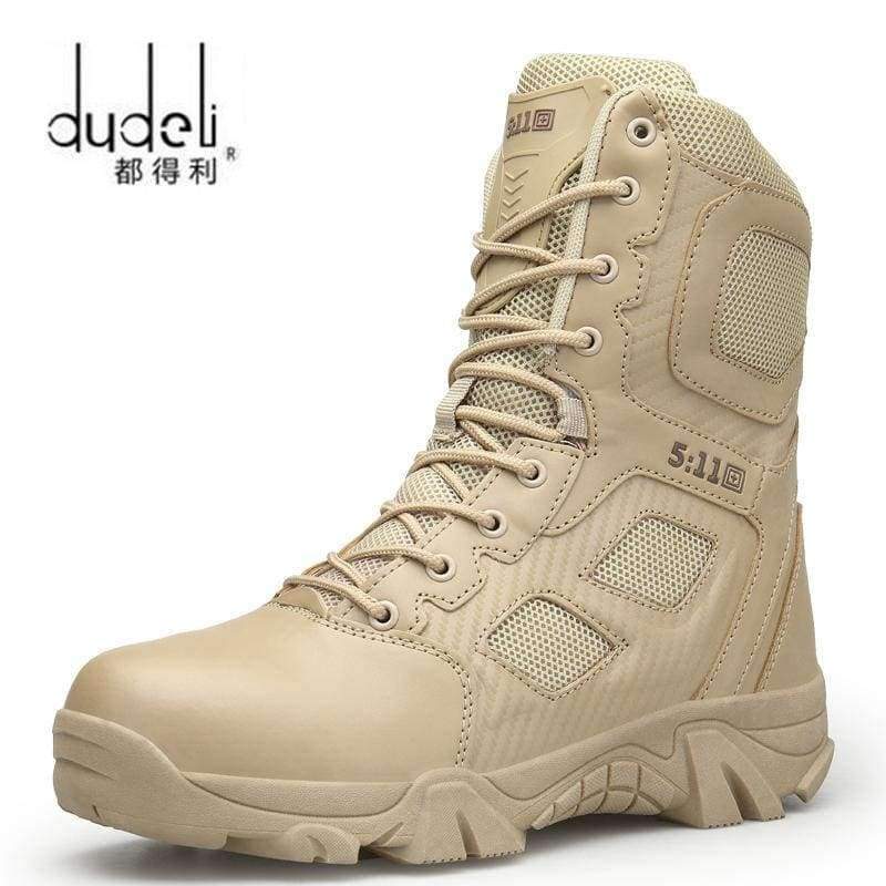 Planet Gates Black / 11 Outdoor Waterproof Hiking Shoes for Men Desert High-top Military Tactical Boots Combat Army Boots Hunting Shoes Big Size 47