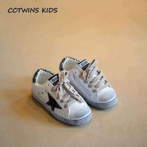 Planet Gates Black / 11 Toddler Fashion Sport Lace-Up Shoe Baby Girl Kid Glitter Sneaker Children Pu Leather Breathable Trainer F1830