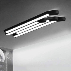 Planet Gates Black / 110cm 28W / China, Warm White Creative Combinable ceiling lamps, commercial office / den / living room ceiling light, matchsticks ceiling lamp,Single sales