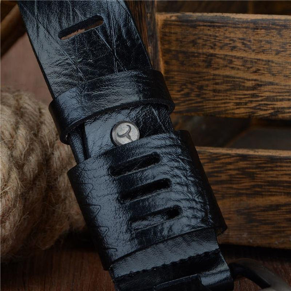 Planet Gates black / 110cm Cow genuine luxury leather men belts for men strap male pin buckle BIG SIZE 100-130 cm 3.8 width