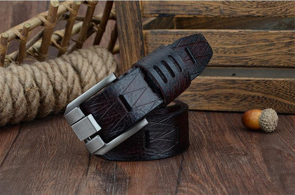 Planet Gates black / 110cm Cow genuine luxury leather men belts for men strap male pin buckle BIG SIZE 100-130 cm 3.8 width