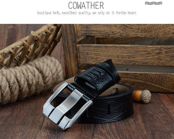 Planet Gates black / 110cm Cow genuine luxury leather men belts for men strap male pin buckle BIG SIZE 100-130 cm 3.8 width
