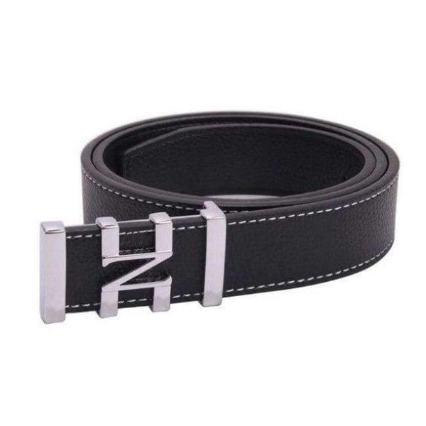 Planet Gates Black / 110cm LannyQveen fashion model unisex belt men's smooth plate buckle belts for women leather belt free shipping 5 colors