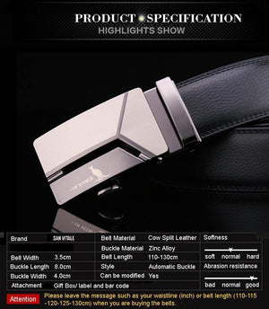 Planet Gates BLACK / 110cm Leather Belt High Quality New Designer Belts Men Luxury Strap Male Waistband Fashion Vintage Buckle Belt for Jeans
