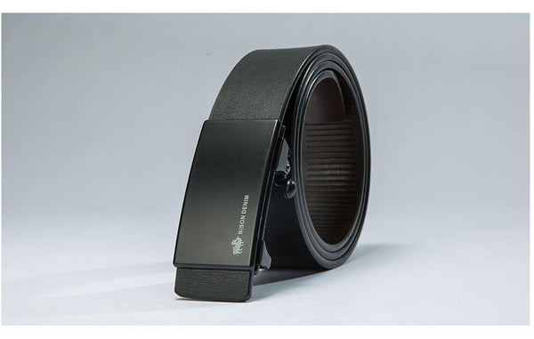 Men's Belt Automatic Belts Genuine Leather Men Belt 3.2cm Width Cowskin Male Brand Jeans Belts Strap - Planet Gates