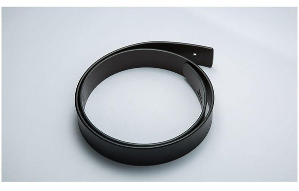 Planet Gates Black / 110cm Men's Belt Automatic Belts Genuine Leather Men Belt 3.2cm Width Cowskin Male Brand Jeans Belts Strap