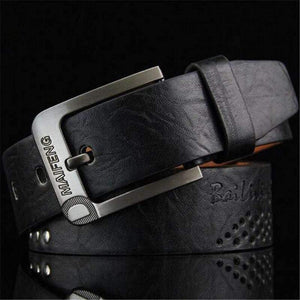 Men's Rivet Belt Fashion Trousers Pin Buckle Belt Wild Retro Strap Male New Luxury Belt Cummerbunds Ceinture Homme