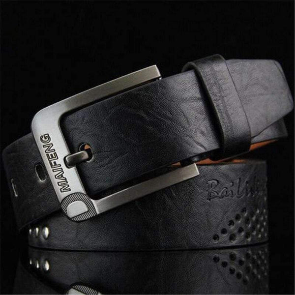 Men's Rivet Belt Fashion Trousers Pin Buckle Belt Wild Retro Strap Male New Luxury Belt Cummerbunds Ceinture Homme