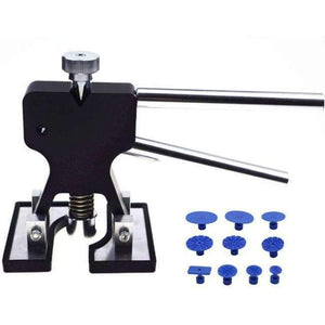 Planet Gates Black / 11Pcs Paintless Dent Repair Tools Dent Removal Dent Puller Tabs Dent Lifter Hand Tool Set Car Body Repair Kit Auto Hand Tools