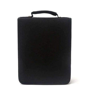 Planet Gates Black 120 Holes pens Pencils writing Large Portable Bag Leather Capacity Pencil box For Students Painting Sketch Art Supplies etui