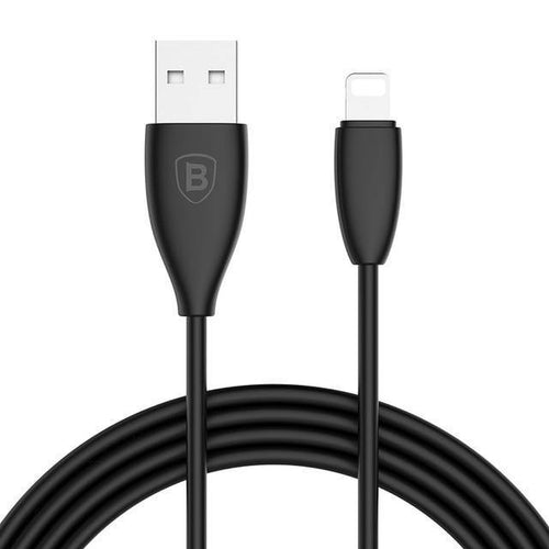 Planet Gates Black / 120cm Baseus USB Cable For iPhone Fast Charging Charger Cable For iPhone 8 5 6 7 iPad USB Charger Cable 2A Mobile Phone Data Cable