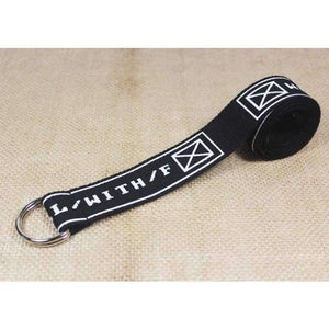 Planet Gates black / 120cm IFENDEI Yellow Unisex Belt Men's Casual Belt Women Canvas Belts For Jeans Double Ring Buckle Strap Fabric Embroidered Waistband