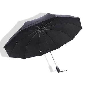 Planet Gates Black 125cm Automatic Umbrella Men Rain Women 3Folding Windproof Large Paraguas Male Woman Big Umbrella Outdoor Parapluie