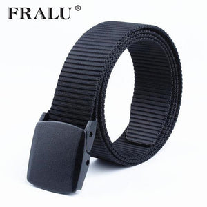 Planet Gates black / 125cm Belt Male Tactical military Canvas Belt Outdoor Tactical Belt men's Military Nylon Belts Army
