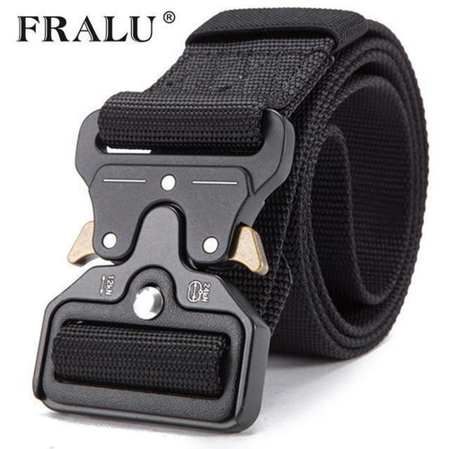 Planet Gates Black / 125cm Belt Male Tactical military Canvas Belt Outdoor Tactical Belt men's Military Nylon Belts Army