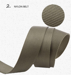 Planet Gates Black / 125cm Mens Tactical Belt Military Nylon Belt Outdoor multifunctional Training Belt High Quality Strap