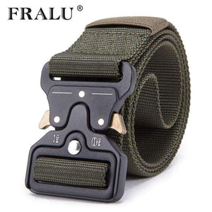 Planet Gates Black / 125cm Mens Tactical Belt Military Nylon Belt Outdoor multifunctional Training Belt High Quality Strap ceintures