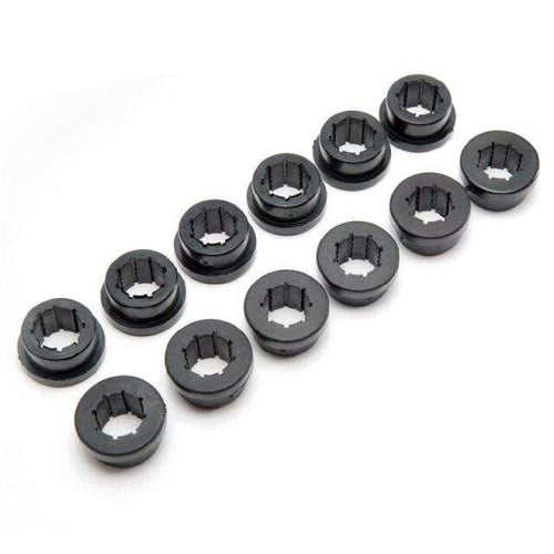 Planet Gates Black 12Pcs/Lot Lower Control Arm Rear Camber Kit Replacement Bushings EP-CA0111 for Honda Civic 88-05 Ek Eg Es