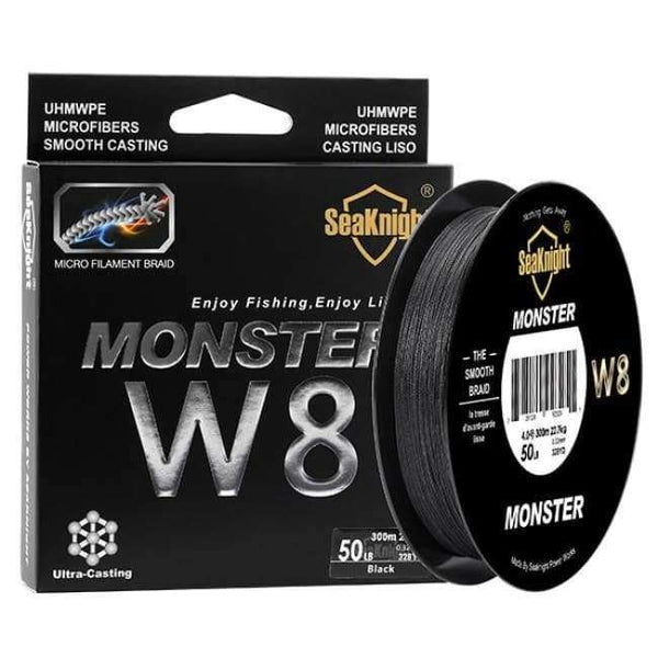 Planet Gates Black / 150M 15LB W8 Fishing Line 150M 300M 500M 8 Strands Braided Fishing Line Multifilament PE Line 15 20 30 40 50 80 100LB