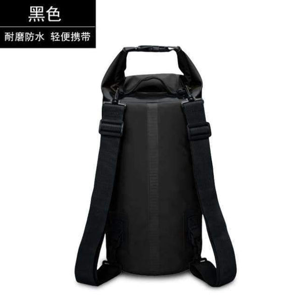 Planet Gates Black 15L Swimming Waterproof Bags Storage Dry Sack Bag For Canoe Kayak Rafting Outdoor Sport Bags Travel Kit Equipment