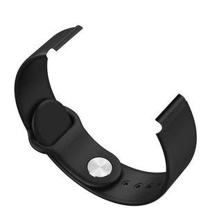 Planet Gates Black / 16cm Smart watch band accessories Fashion sport Black White Pink Silicone band women men free shipping