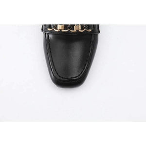 Planet Gates Black / 17 ORCHA LISA Designer woman Slip on Loafers Ladies shoes women flats Luxury Brand mules Zapatillas mujer Sapatos feminino C187