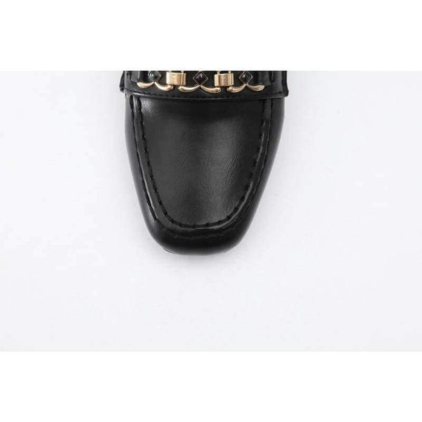 Planet Gates Black / 17 ORCHA LISA Designer woman Slip on Loafers Ladies shoes women flats Luxury Brand mules Zapatillas mujer Sapatos feminino C187