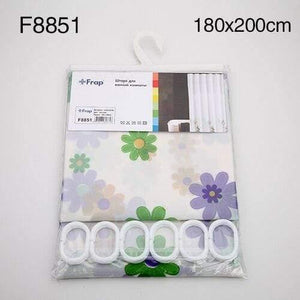 Planet Gates Black 180*180cm 180*200cm PE Waterproof Shower Curtain European floral Bathroom Curtain Bath Curtain With hooks F8851