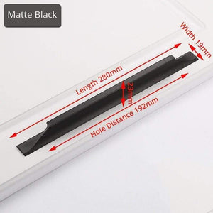 American Style Black Cabinet Handles Gold Solid Aluminum Alloy Kitchen Cupboard Pulls Drawer Knobs Furniture Handle Hardware