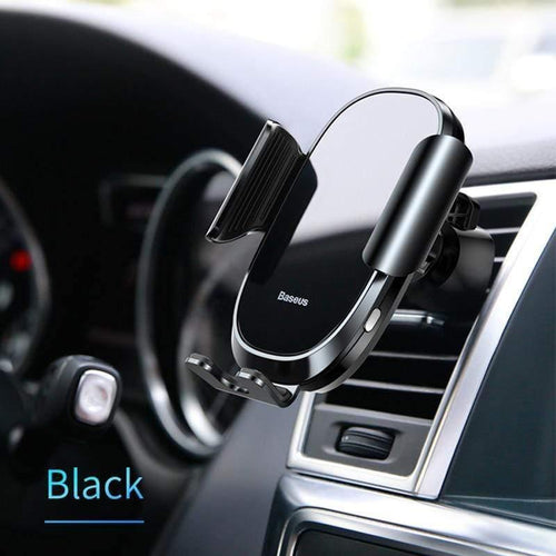 Baseus Electric Car Phone Holder For iPhone 11 Samsung Air Vent Mount Intelligent Touch Sensor Mobile Phone Holder Stand