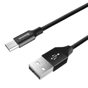 Planet Gates Black / 1m Baseus Micro USB Cable For Xiaomi Redmi Note 5 Pro 4X 4 Charger Cable For Samsung Huawei USB Phone Charger Charging Data Cable