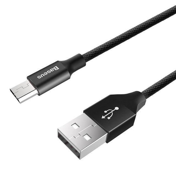 Planet Gates Black / 1m Baseus Micro USB Cable For Xiaomi Redmi Note 5 Pro 4X 4 Charger Cable For Samsung Huawei USB Phone Charger Charging Data Cable