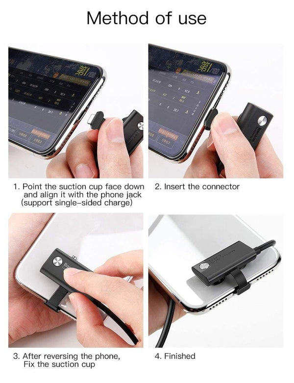 Planet Gates Black / 1m Baseus USB Charger Cable for iPhone 6 6s 7 8 X Mobile Game Cable 8Pin Fast Charging Cable for iPhone 5S 5 Mobile Phone Cables