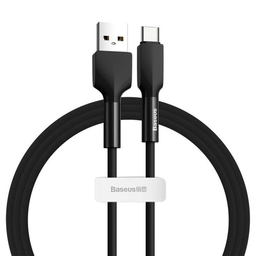 Baseus USB Type C Cable Liquid Silicone Quick Charge 3.0 Cable for Samsung S20 S10 Redmi Note 8 9 Quick Charging USB C Cable