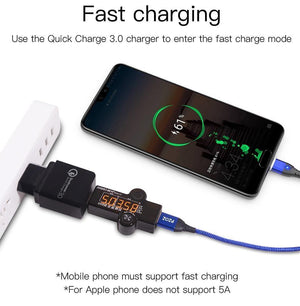 Planet Gates Black 1m For Apple / 1m PZOZ 5A Magnetic Cable Micro usb Type C Super Fast Charging Phone Microusb Type-C Magnet Charger usb c For iphone huawei xiaomi